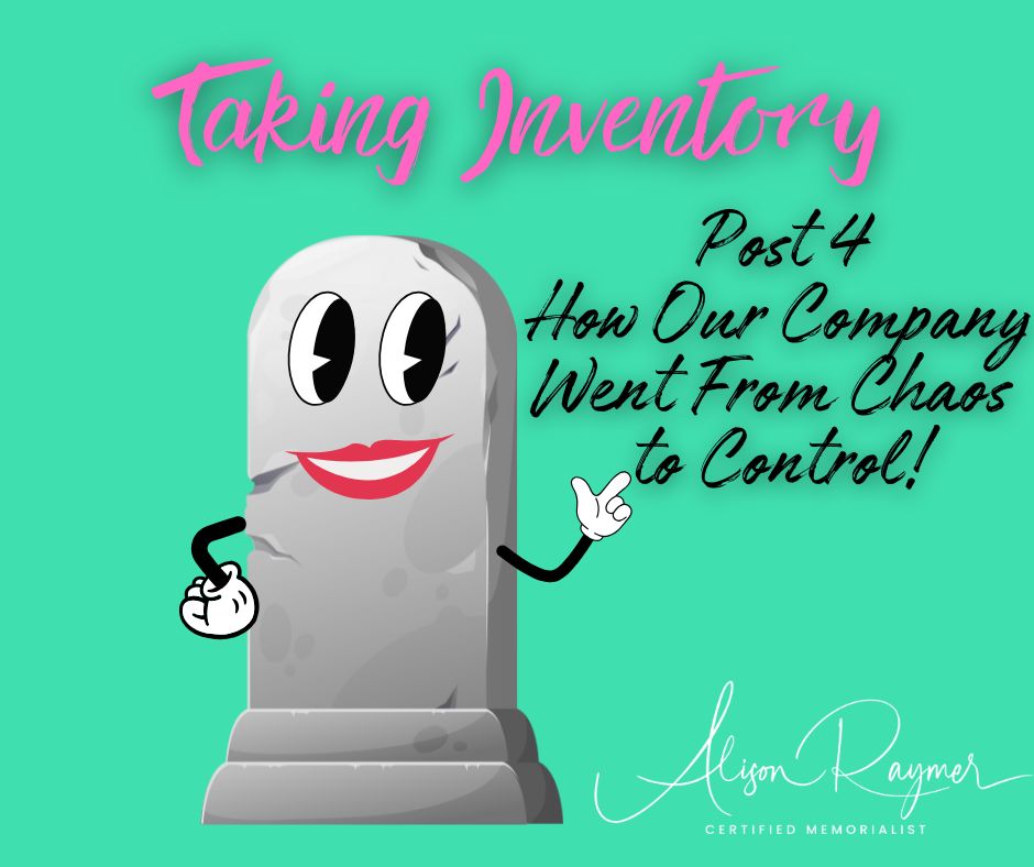 Taking Inventory: Post 4 How Our Company Went from Chaos to Control